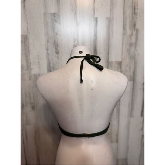 Green swimsuit bikini top size 34C - Picture 6 of 7